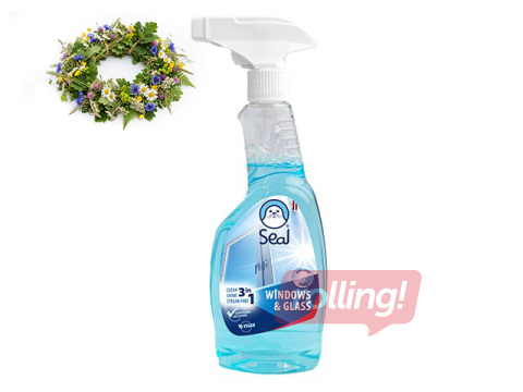 Stiklu tīrīšanas līdzeklis Seal, 500ml + Līgo dāvana!