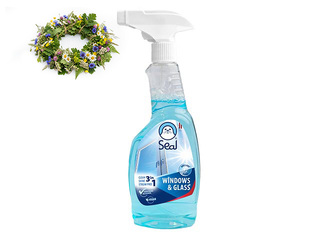 Stiklu tīrīšanas līdzeklis Seal, 500ml + Līgo dāvana!