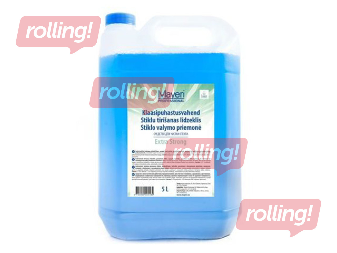 Glass Cleaner Mayeri, Extra Strong, 5l