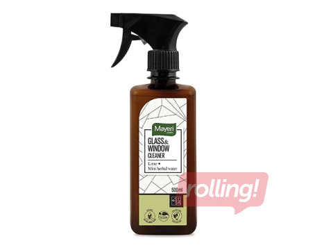 Klaasipuhastusvahend Mayeri Organic, piparmünt ja laim, 500ml