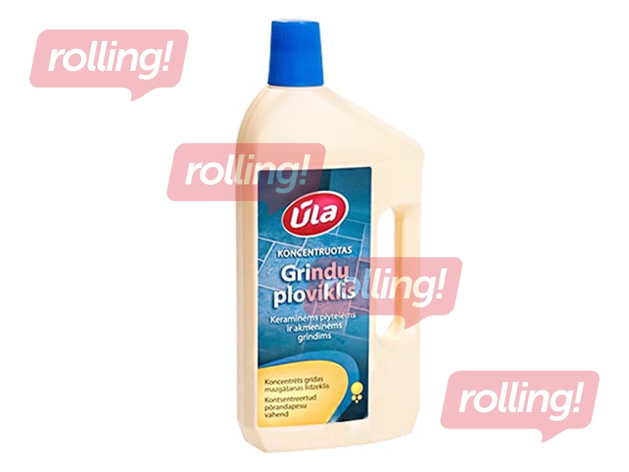 Põrandapuhastusvahend marmorile, kivil- ja plaatpõrandatele Ula, 1l