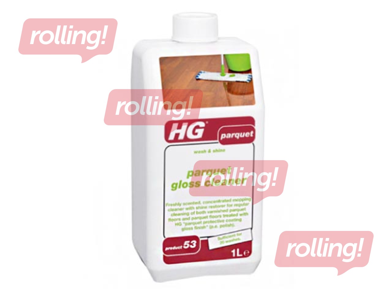 HG parquet gloss cleaner, 1000ml