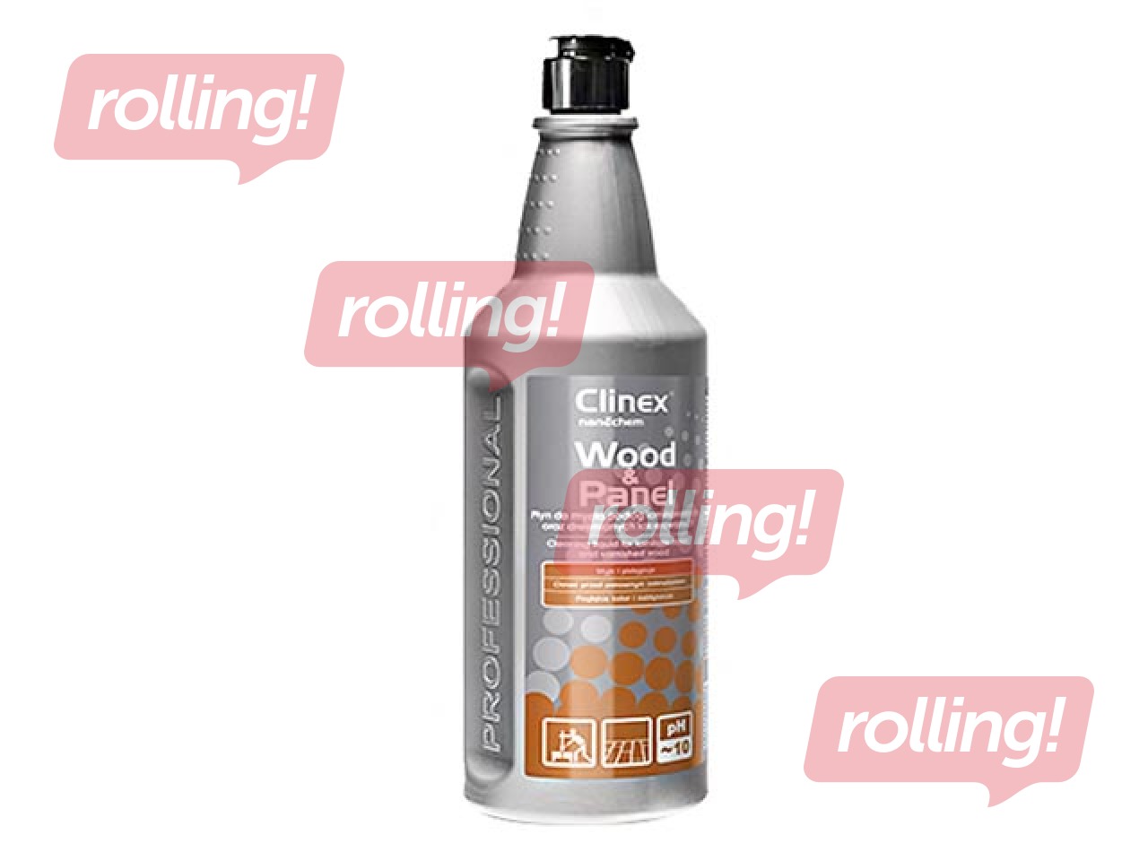 Lamineeritud ja lakitud puitpõrandate puhastaja  Clinex Wood & Panel, 1 l