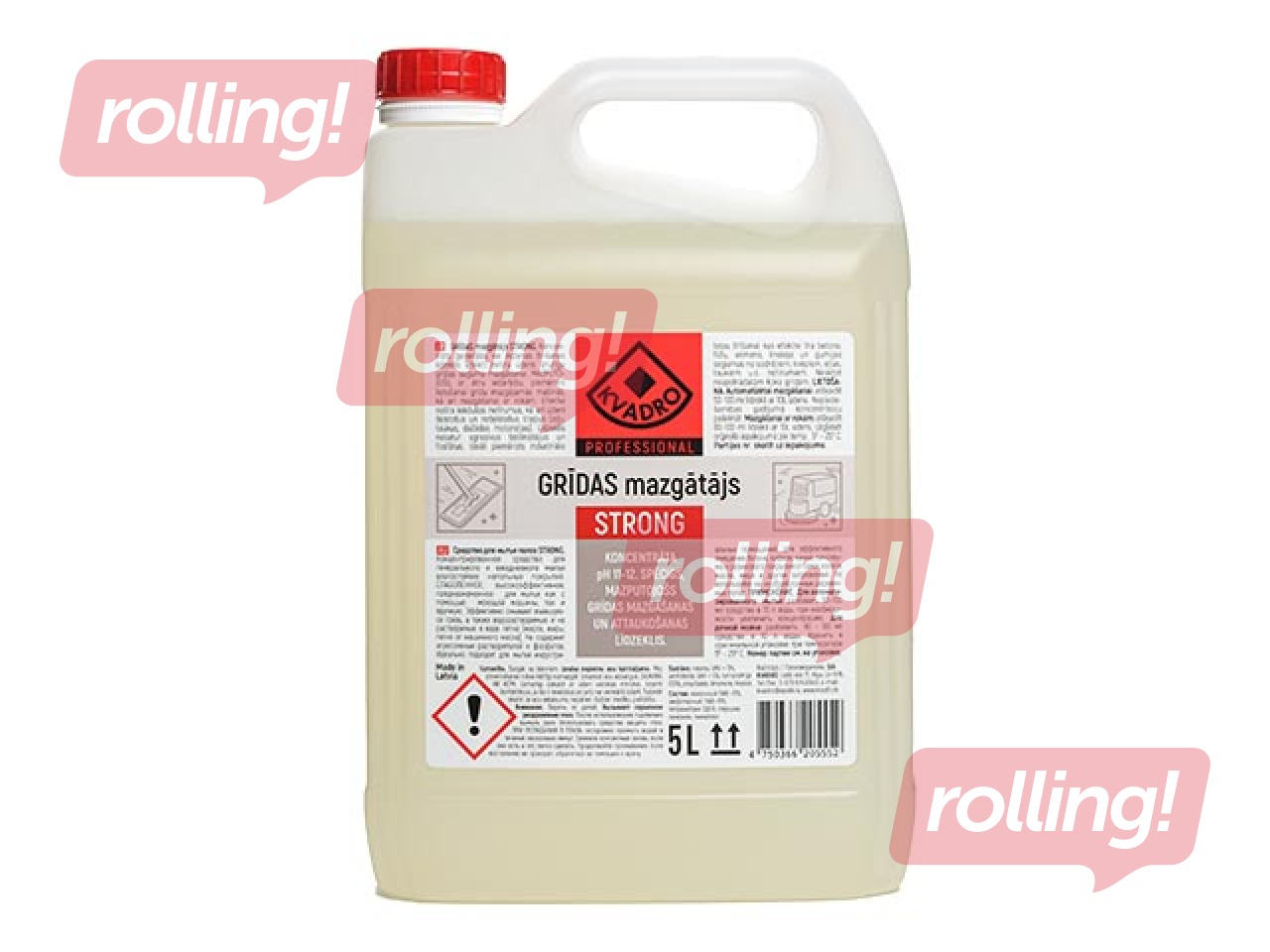 Põrandapesuvahend Kvadro Strong, kontsentraat, 5 l