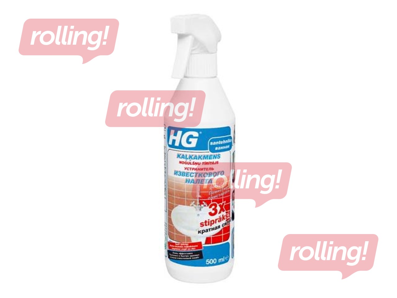 Puhastusvahend katlakivi eemaldamiseks HG, 500ml