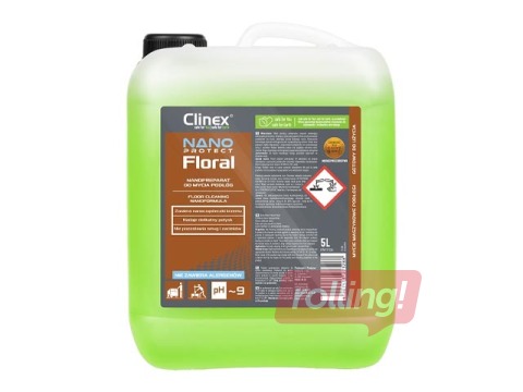Grīdu mazgāšanas līdzeklis Clinex NP Floral, 5l