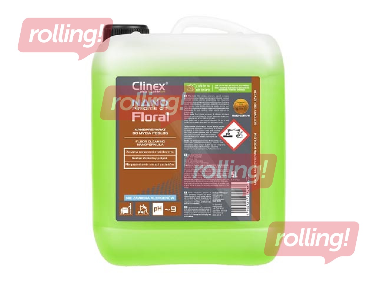 Моющее средство для полов NP Floral, Clinex, 5л