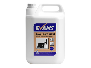 Floor cleaner Evans, Low Foam-Light, for floor cleaning machines, 5l