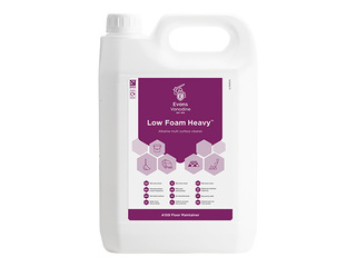 Grīdu mazgāšanas līdzeklis Evans Low Foam-Heavy, sārmains, grīdu uzkopšanas mašīnām, 5l