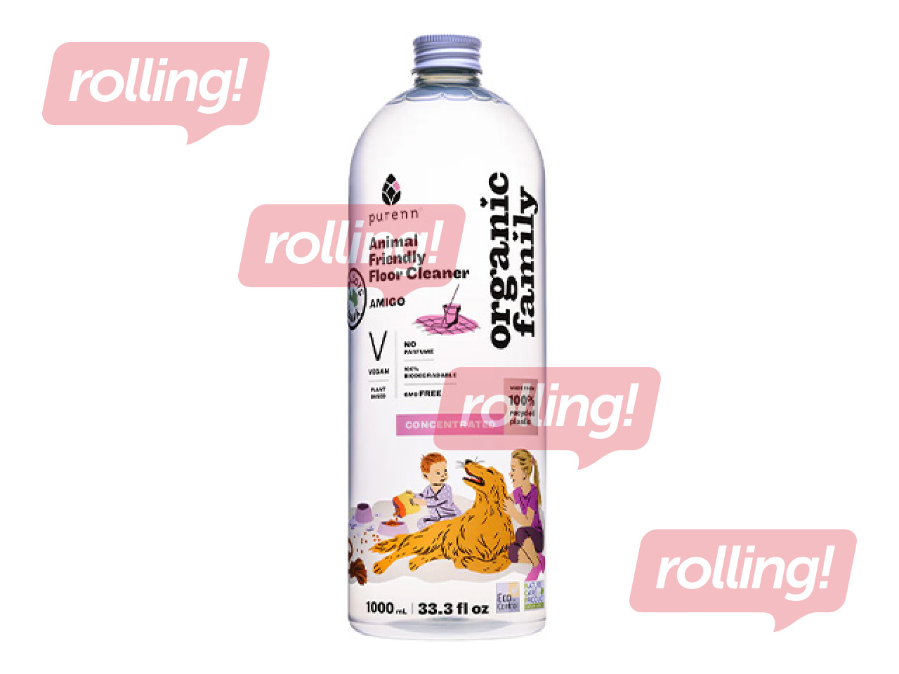 Põrandapesuvahend Purenn, Amigo, lõhnatu, lemmikloomasõbralik, 1l