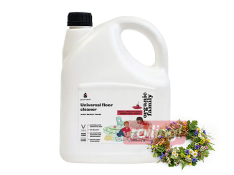 Universaalne põrandapesuvahend Purenn, Juicy Berry Twist, 3l + Jaanipäeva kingitus!