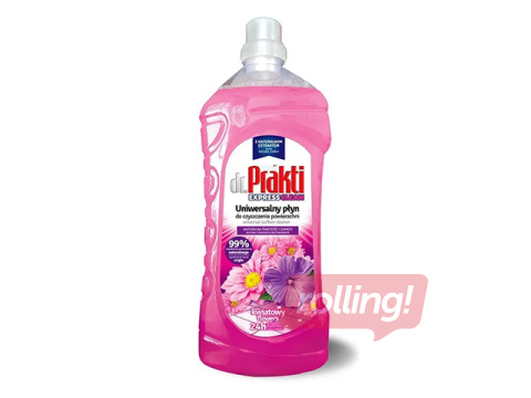 Floor cleaner Dr.Prakti, Universal, Flower, 1.5l