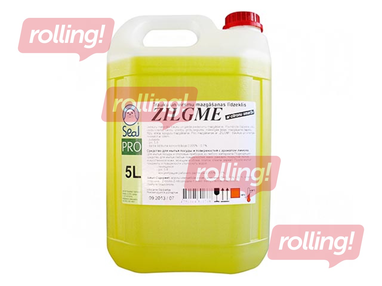 Nõudepesuvahend Zilgme, sidruni 5 l