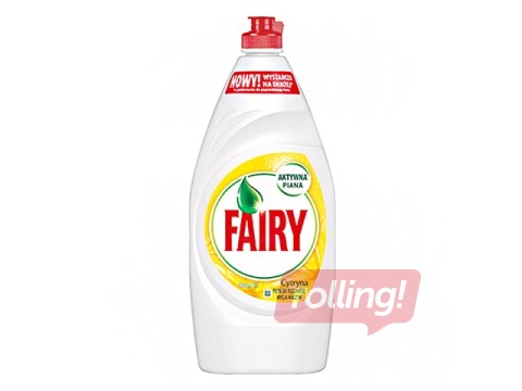 Средство для мытья посуды Fairy Lemon, 900мл
