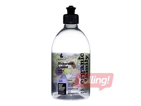 Ecological dishwashing detergent PURENN, lavander, 500ml