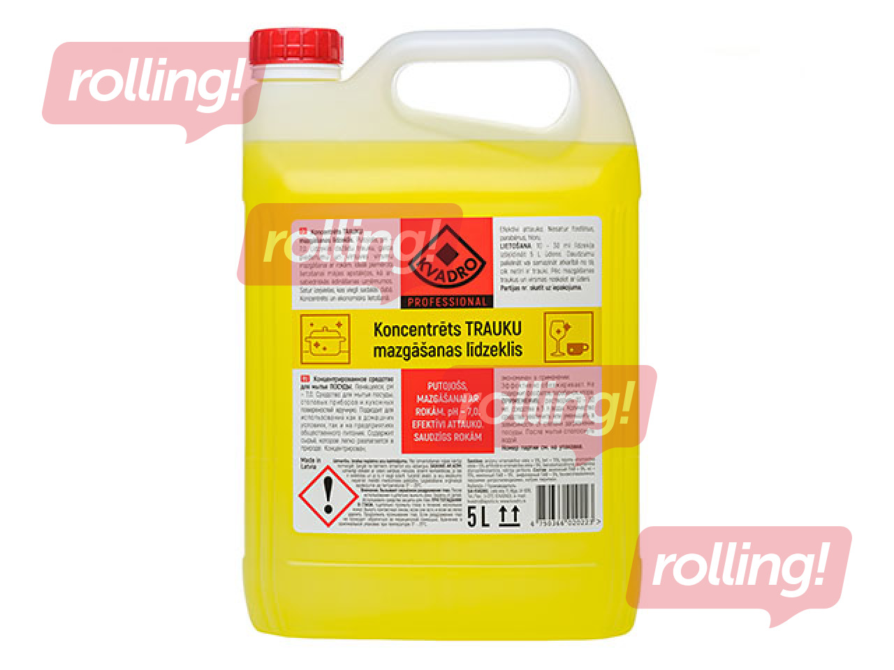 Nõudepesuvahend Citro Kvadro, 5L