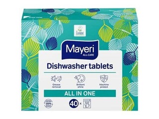 Dishwasher tablets Mayeri, All-Care, 40 pcs.