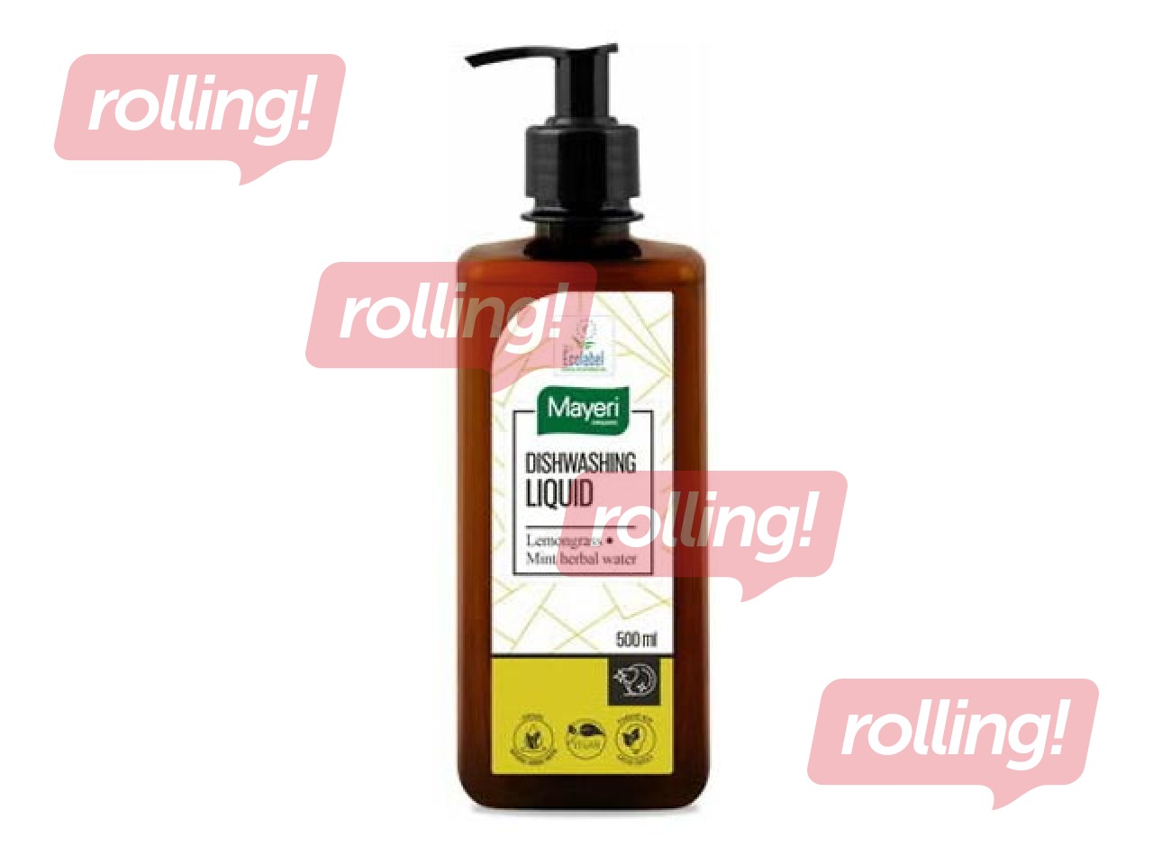 Средство для мытья посуды Mayeri, Organic, Лимонник, 500мл