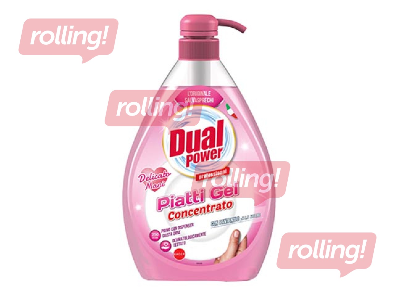 Nõudepesuvedelik, Dual Power, õrn kätele, concentrate, 1L
