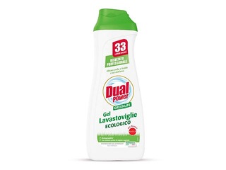 Ecological dishwashing gel for automatic machines Dual Power Greenlife Gel Lavastoviglie, 660ml