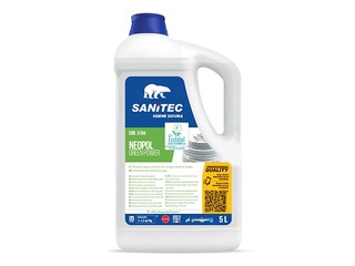 Trauku mazgāšanas līdzeklis Sanitec Neopol Green Power, ekoloģisks, 5l