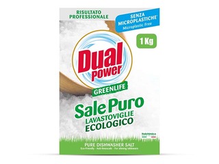 Ecological salt for dishwashers Dual Power Greenlife Sale Puro, 1kg