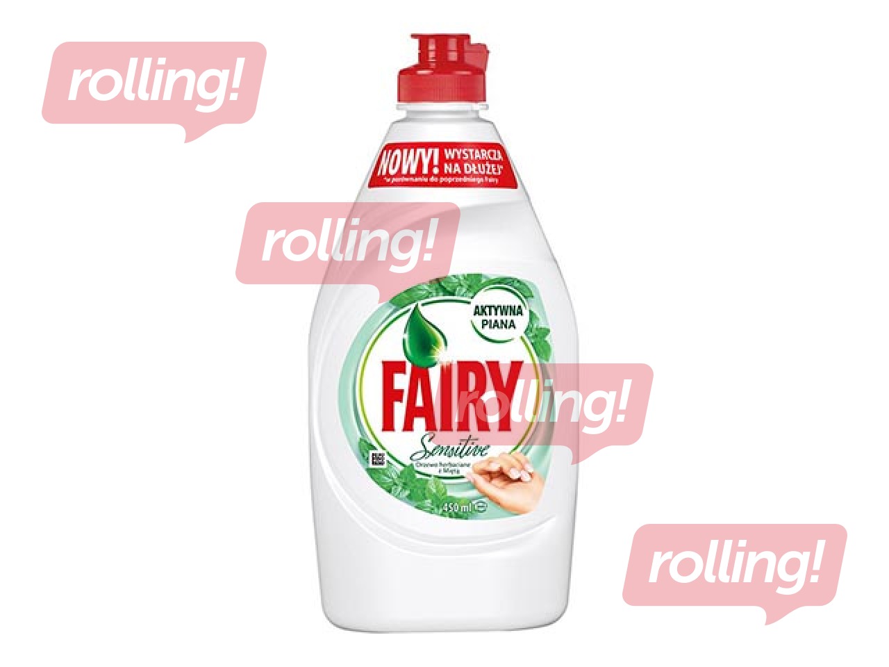 Dishwashing detergent FAIRY Sensitive Tea Tree & Mint, 450ml