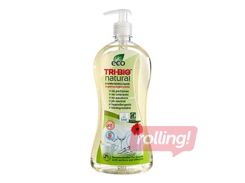 Trauku mazgāšanas līdzeklis Tri-bio, dabīgs, 840ml