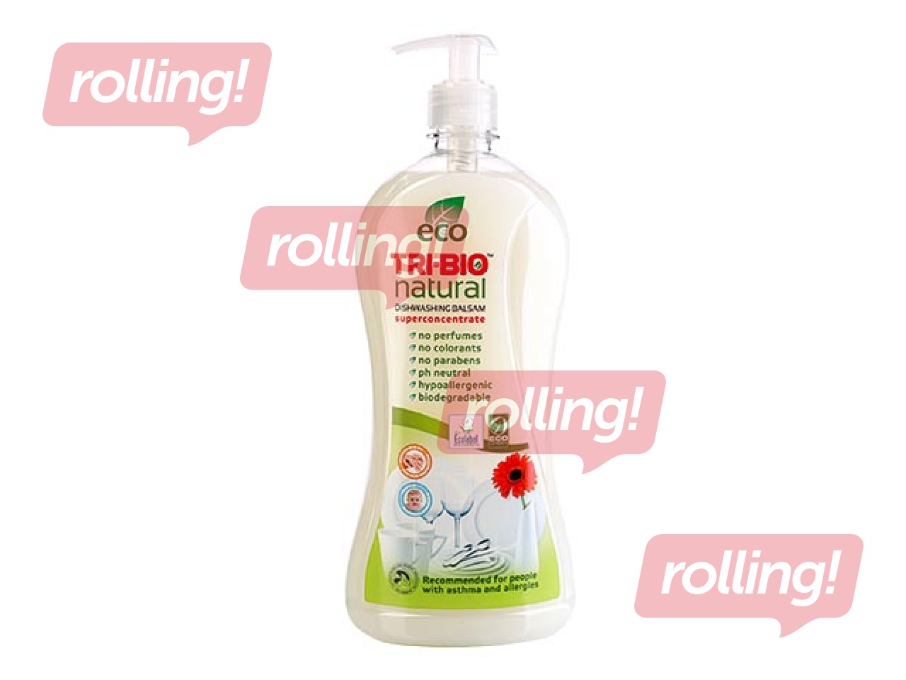 Looduslik nõude- ja kätepesupalsam Tri-bio 840 ml