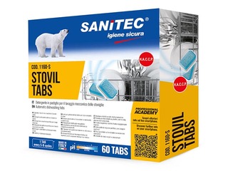 Tablets for the dishwasher, Sanitec Stovil Tabs, 60 pcs