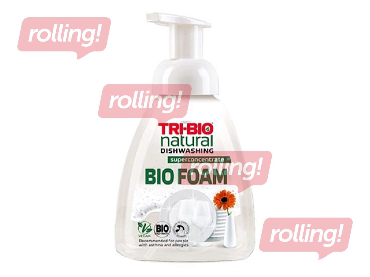 Trauku mazgāšanas bioputas Tri-Bio, 300ml