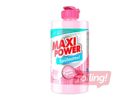 Nõudepesugeel Maxi Power, Bubble Gum, kontsentreeritud, 500ml