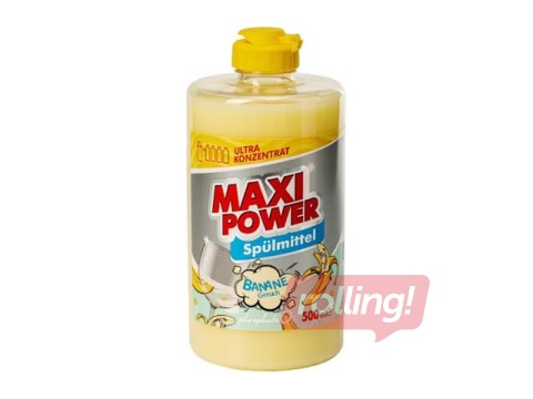 Nõudepesugeel Maxi Power, Banana, kontsentreeritud, 500ml