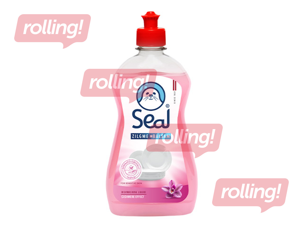 Nõudepesuvahend Zilgme, palsam orhidee lõhnaga, 500ml