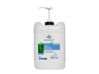 Dishwashing and rinsing gel for dishwashers Ecoidea Kvadro, 20l