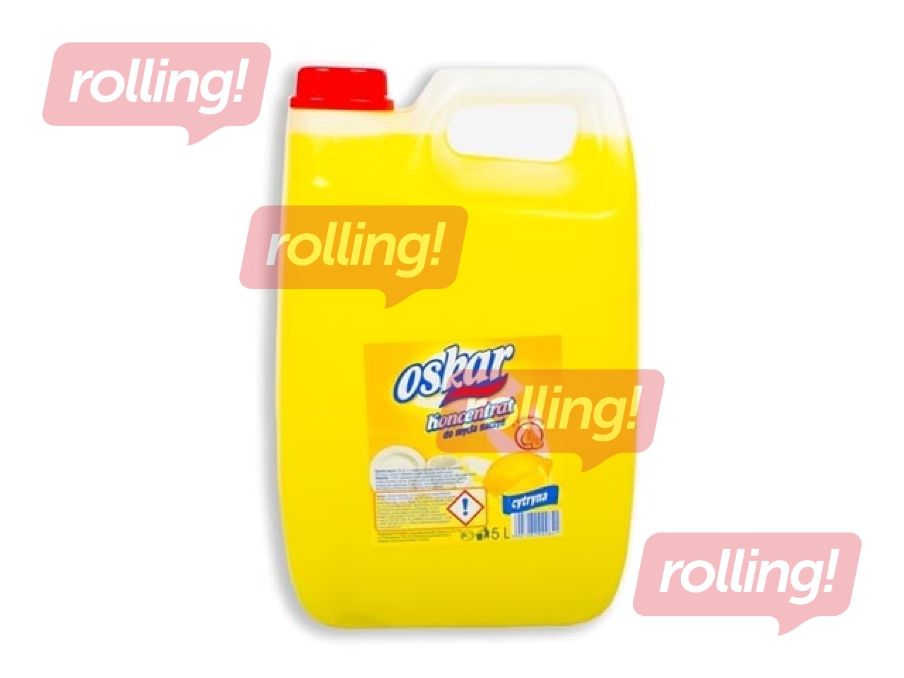 Dishwashing Liquid Kamal Oskar, ar Lemon Scent, 5l