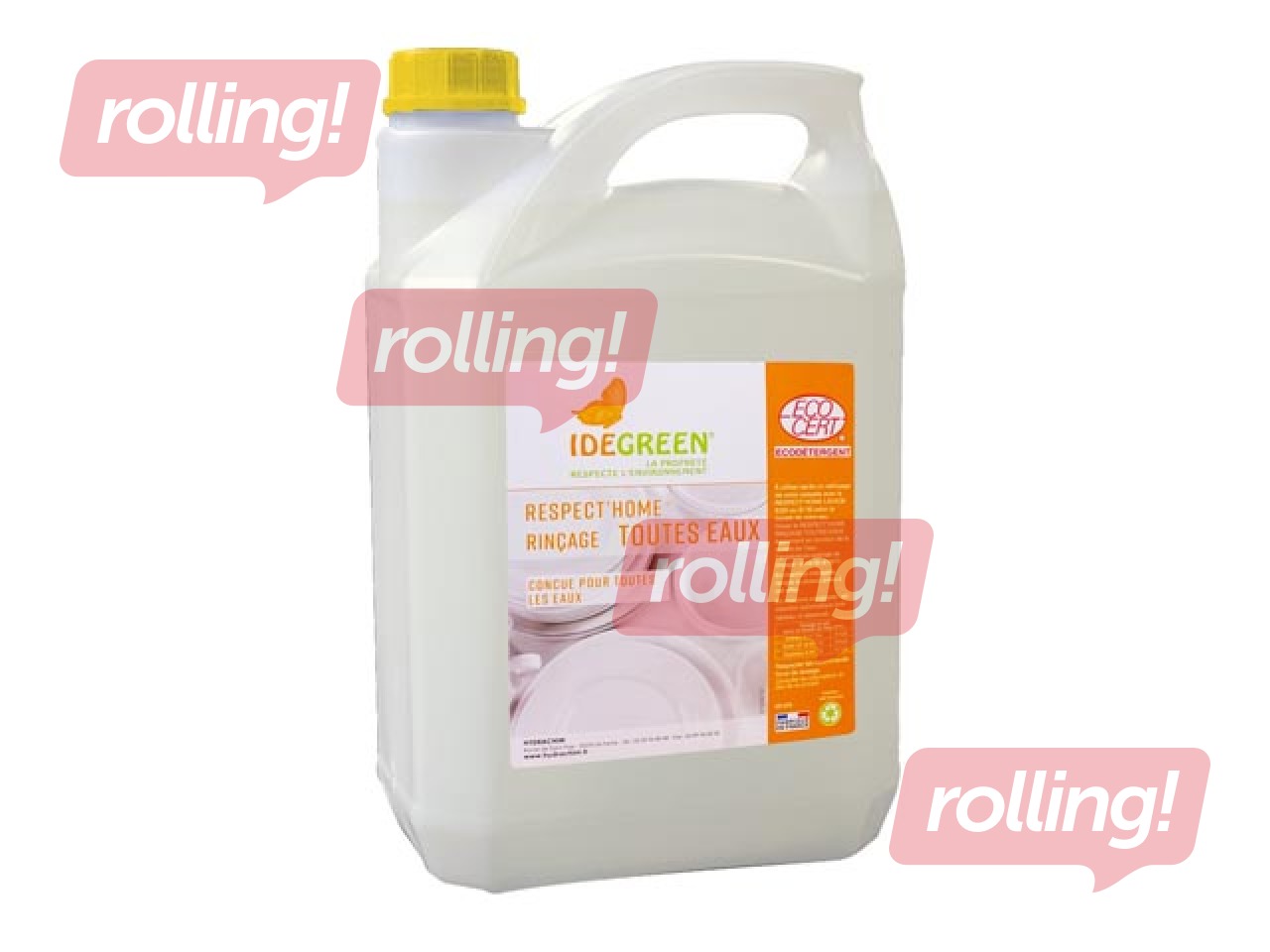 Loputusvahend IDGreen ID20 nõudepesumasinatele, ökoloogiline, 5l