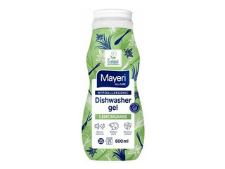 Dishwasher Gel Mayeri, Lemongrass, Hypoallergenic, 600ml