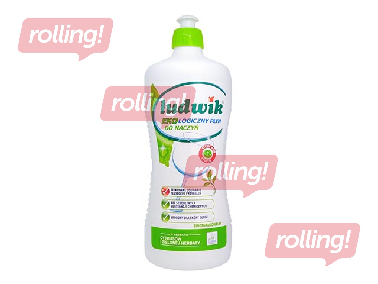 Nõudepesuvedelik Ludwik eco, 900 ml