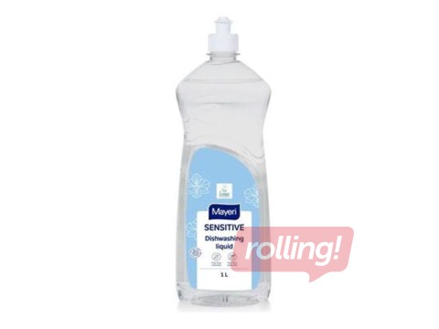 Nõudepesuvedelik Mayeri, tundlikule nahale, hüpoallergeenne, 1l