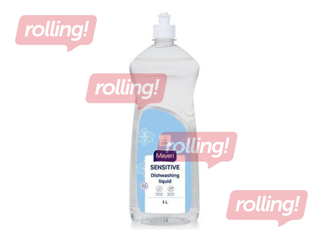 Nõudepesuvedelik Mayeri, tundlikule nahale, hüpoallergeenne, 1l