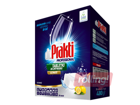 Nõudepesumasina tabletid Dr.Prakti, Ultimate, 30tk