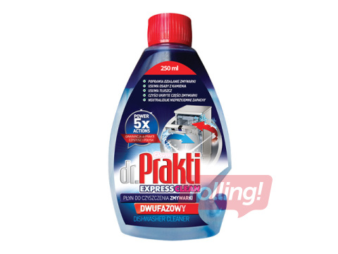 Nõudepesumasina puhastusvahend Dr.Prakti, 250ml