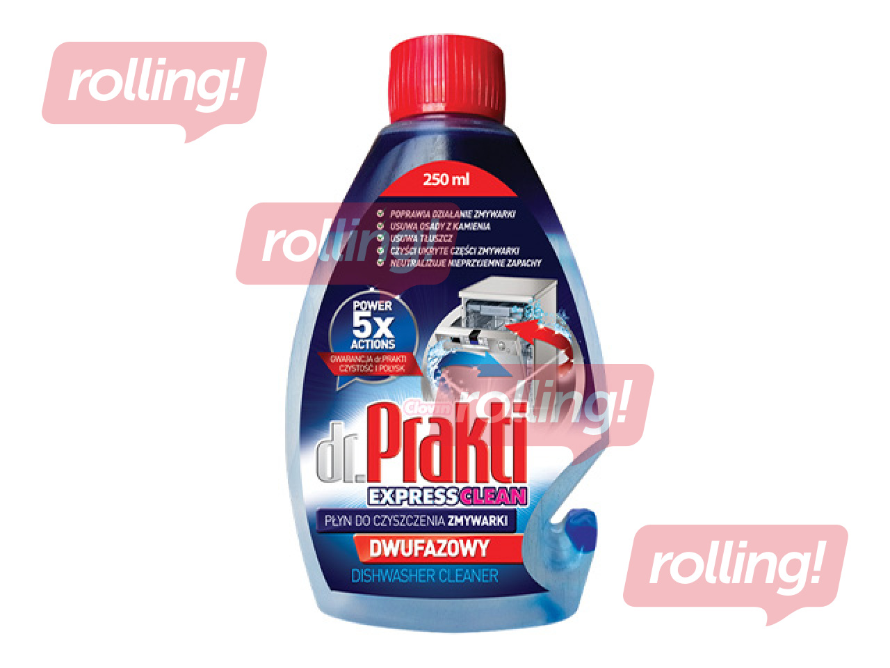 Средство для очистки посудомоечной машины Dr.Prakti, 250ml