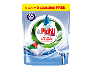Dishwasher capsules Dr.Prakti, All in One, 65 pcs.