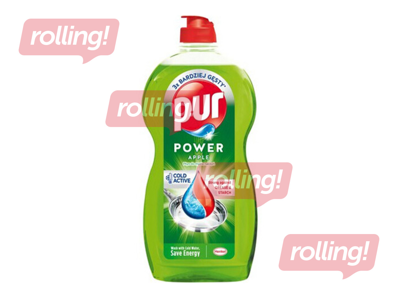 Nõudepesuvahend Pur, 1200ml, Power Apple