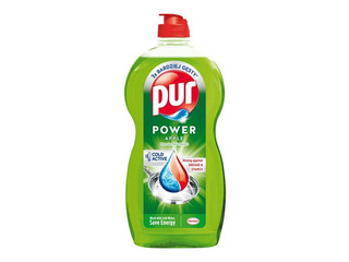 Средство для мытья посуды Pur, 1200мл, Power Apple