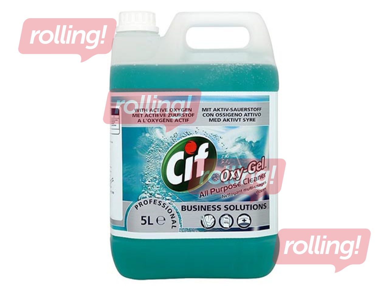 Universaalne puhastusvahend Cif Professional Oxy-Gel Ocean, 5L