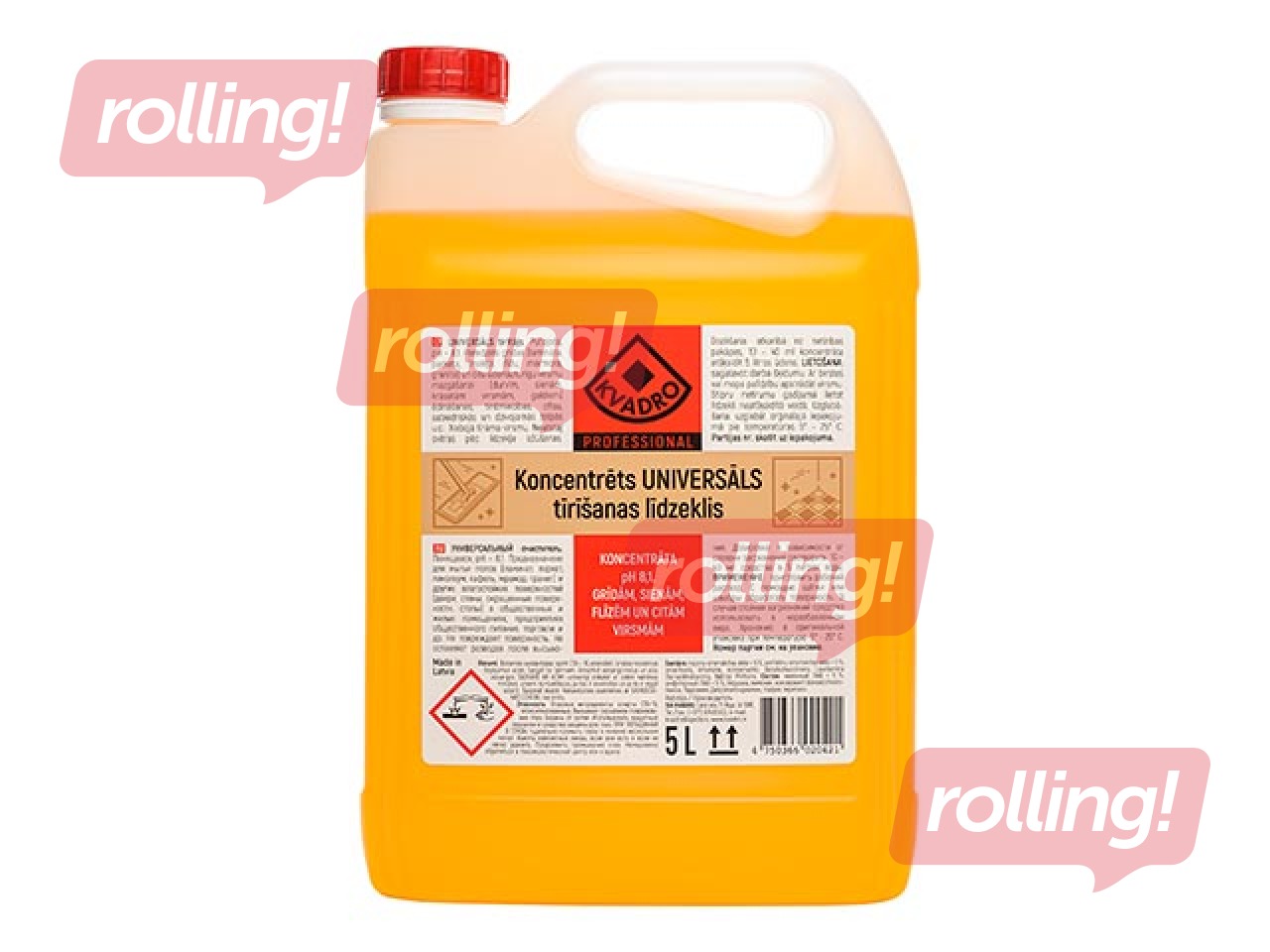 Concentrated universal washing detergent Kvadro, 5l