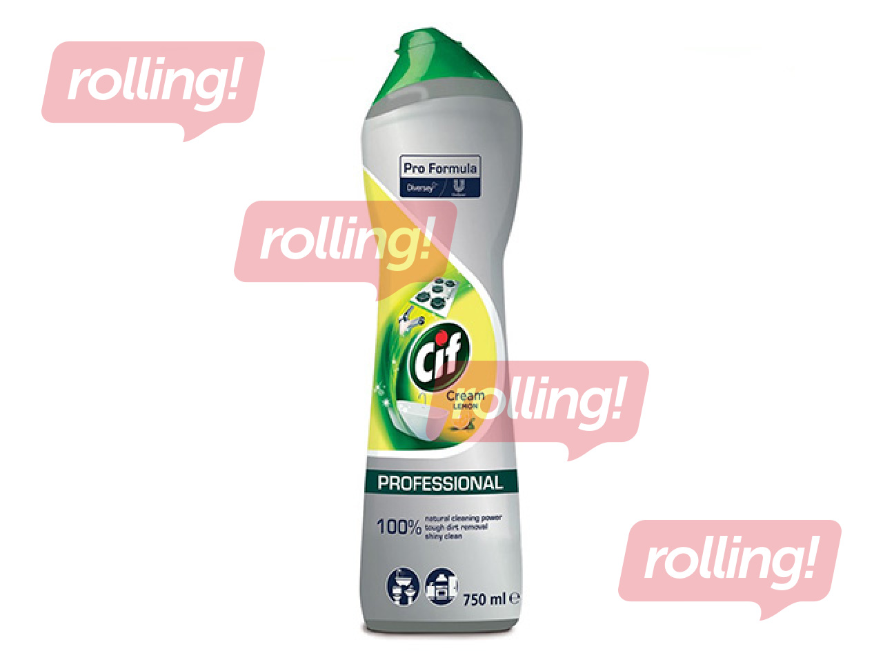 Universal cleaner Cif Professional Cream Lemon, 750ml